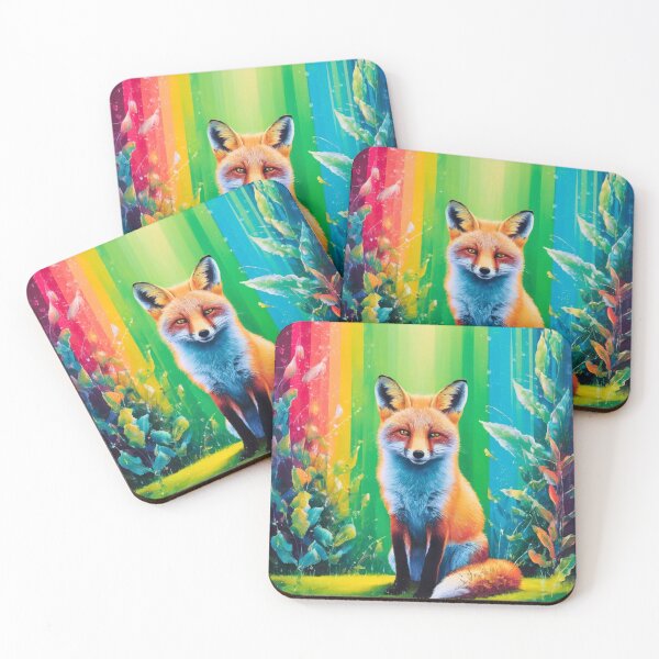 Artikelvorschau, Süßer Fuchs. Entzückender Fuchs, Aquarellfuchs, Fuchszeichnung, Blumenfuchs, Fuchsbild entworfen und verkauft von FoxVibes.