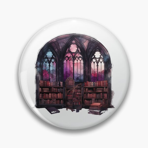 Item preview, Twilight Gothic Library Scene designed and sold by New-School-Wave.