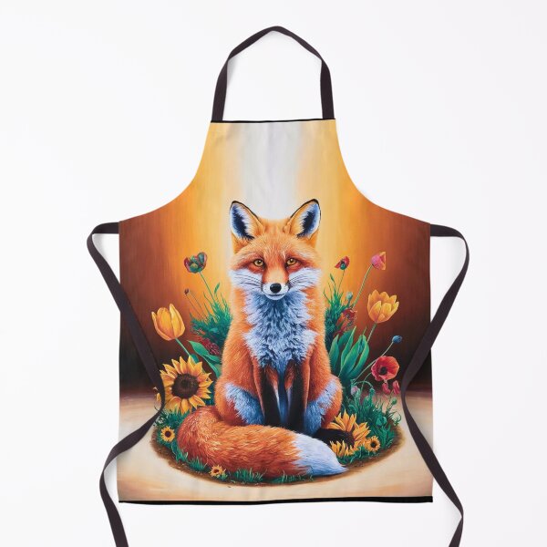 Artikelvorschau, Süßer Fuchs. Entzückender Fuchs, Aquarellfuchs, Fuchszeichnung, Blumenfuchs, Fuchsbild entworfen und verkauft von FoxVibes.