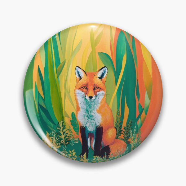 Artikelvorschau, Süßer Fuchs. Entzückender Fuchs, Aquarellfuchs, Fuchszeichnung, Blumenfuchs, Fuchsbild entworfen und verkauft von FoxVibes.