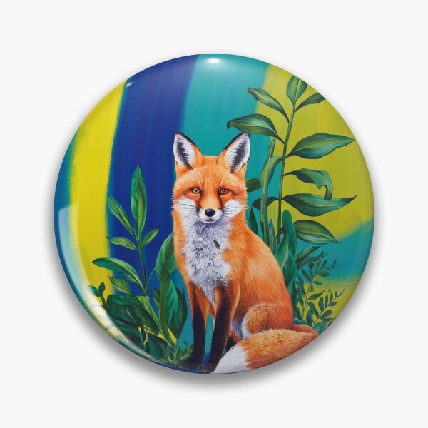 Artikelvorschau, Süßer Fuchs. Entzückender Fuchs, Aquarellfuchs, Fuchszeichnung, Blumenfuchs, Fuchsbild entworfen und verkauft von FoxVibes.