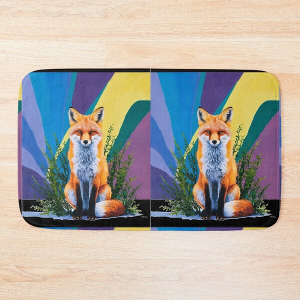 Item preview, Cute Fox. Adorable fox, watercolor fox, fox drawing, floral fox, fox image designed and sold by FoxVibes.