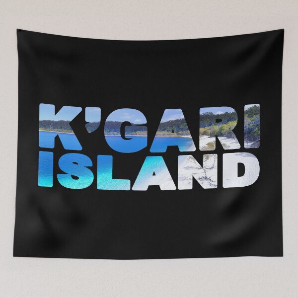 Item preview, K'GARI ISLAND - Fraser Island Queensland Australia McKenzie designed and sold by Adam Gormley.