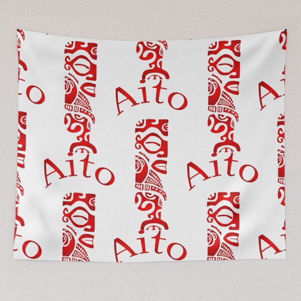 Item preview,  TIKI AITO (red) designed and sold by Nesian-Tahiti.