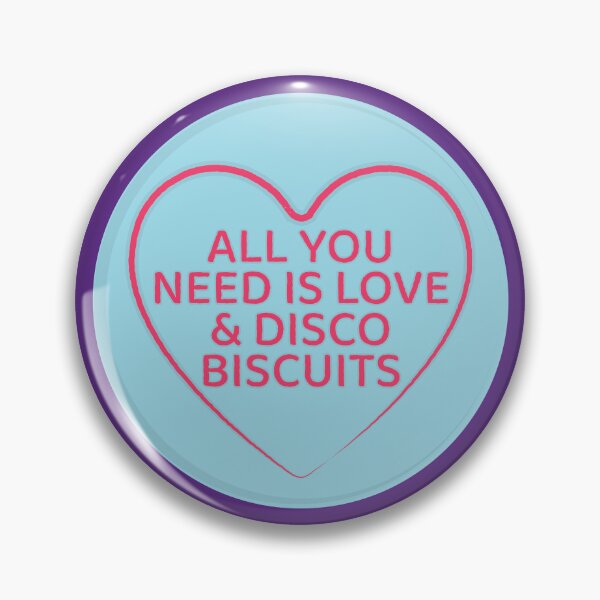 Item preview, Love and Disco Biscuits  designed and sold by modernistdesign.