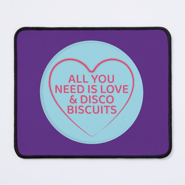 Item preview, Love and Disco Biscuits designed and sold by modernistdesign.