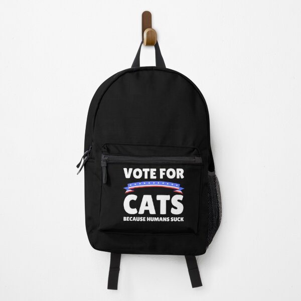 Item preview, Vote For Cats Because Humans Suck designed and sold by ANNINOART ⭐⭐⭐⭐⭐.