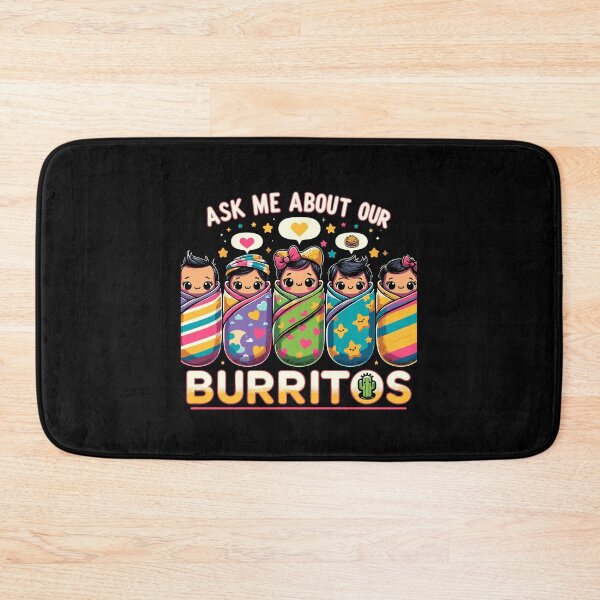 Item preview, Ask Me About Our Burritos NICU Nurse Taco Burrito Pun designed and sold by Dressed For  Duty.