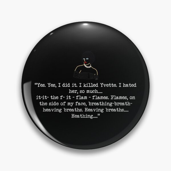 Item preview, Clue Flames Quote designed and sold by SpectreSparkC.