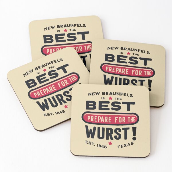 Item preview, New Braunfels: Prepare for the Wurst designed and sold by WurstTees.