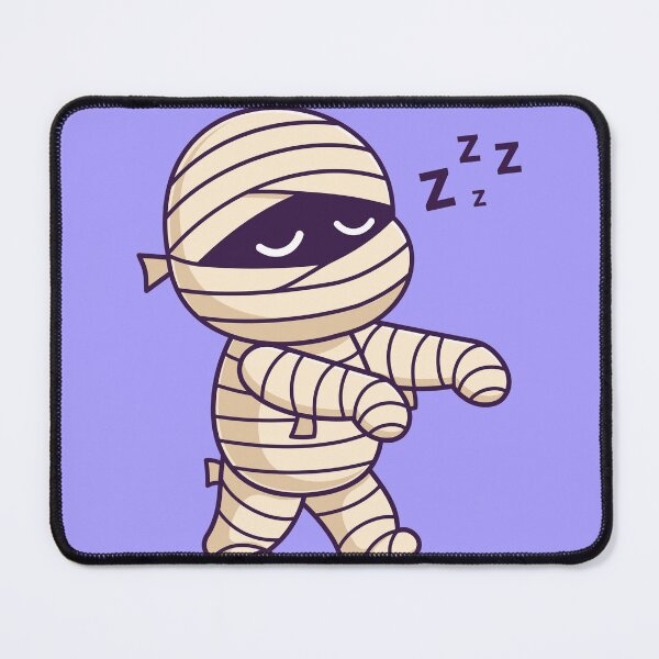 Item preview,  Cute Mummy Sleepy Cartoon Vector Icon Illustration designed and sold by hjian8219.