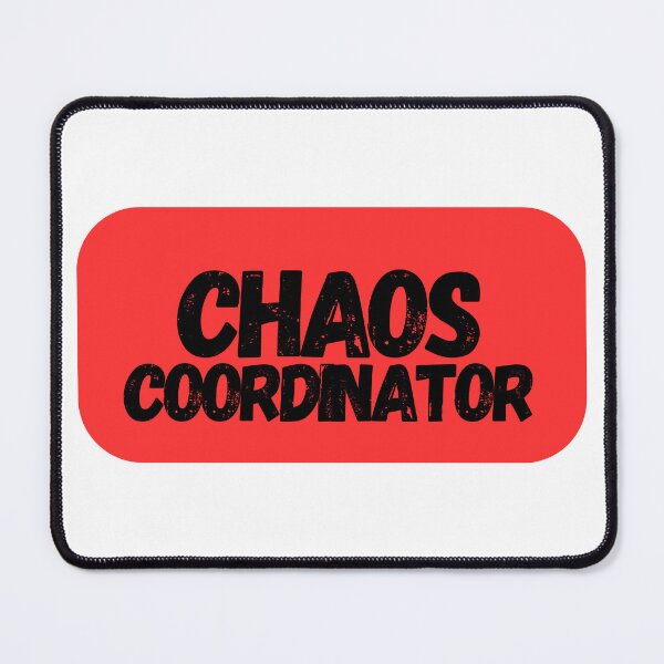 Item preview, Chaos Coordinator designed and sold by CharmStudio.