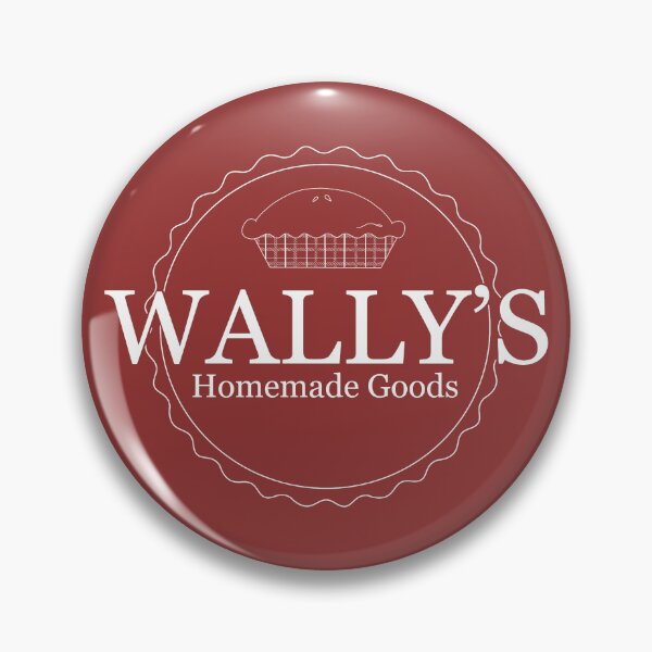 Item preview, Round Banner Logo Wally's Homemade Goods Design in White designed and sold by Happy-K.