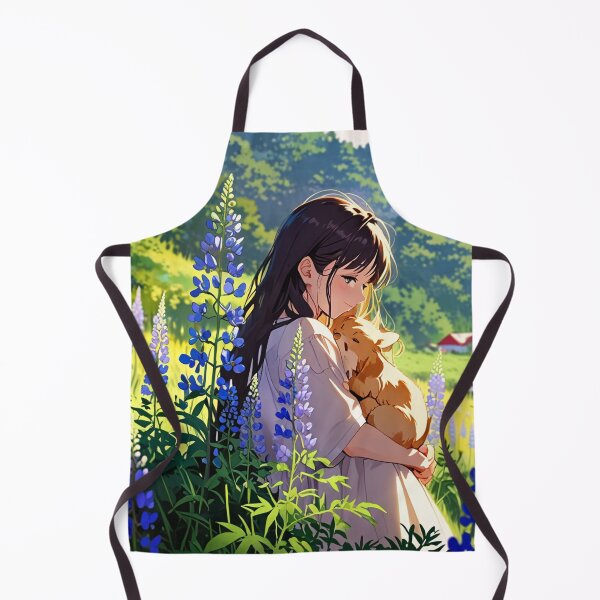 Item preview, Scene of cute lupines. designed and sold by PatDoArt.
