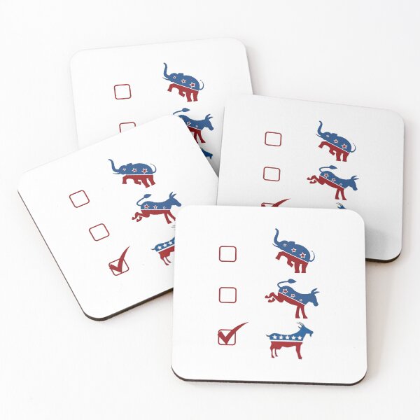 Item preview, Vote The Goat designed and sold by ANNINOART ⭐⭐⭐⭐⭐.