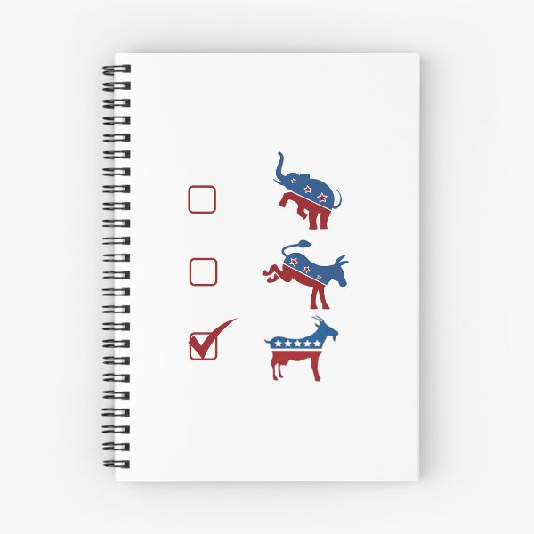 Item preview, Vote The Goat designed and sold by ANNINOART ⭐⭐⭐⭐⭐.