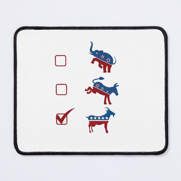 Item preview, Vote The Goat designed and sold by ANNINOART ⭐⭐⭐⭐⭐.