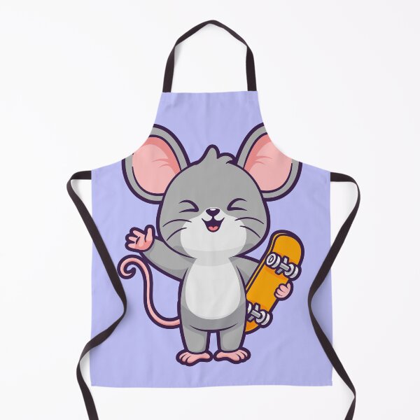 Item preview, Cute Mouse Playing Skateboard Cartoon Vector Icon Illustration designed and sold by hjian8219.