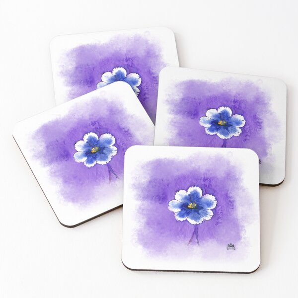 Item preview, Enchanted Blue Blossom designed and sold by Lemaroka.