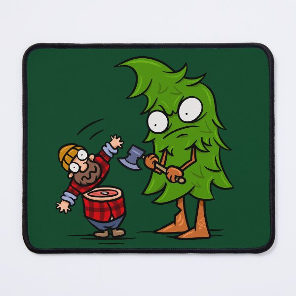 Item preview, "Tree's revenge: Lumberjack irony" designed and sold by Omar-Ero.