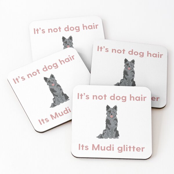 Item preview, Hungarian Mudi Dog, its not hair its glitter designed and sold by thedoglovershop.