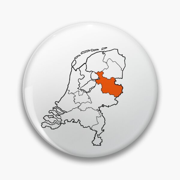 Item preview, OVERIJSSEL - Province of The Netherlands designed and sold by Glimpse-of-Hope.