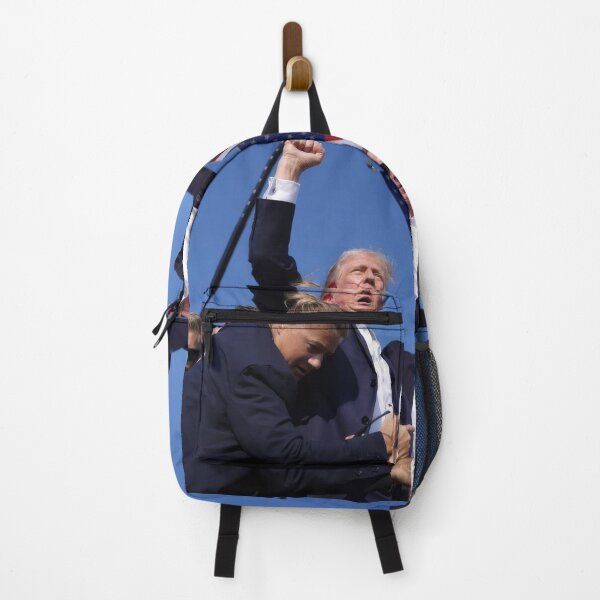 Item preview, Defiant Donald J. Trump Moments After Assassination Attempt designed and sold by ZipperDragon88.