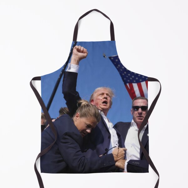 Item preview, Defiant Donald J. Trump Moments After Assassination Attempt designed and sold by ZipperDragon88.