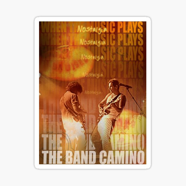 Item preview, The Band Camino Nostalgia Design designed and sold by amnelson05.