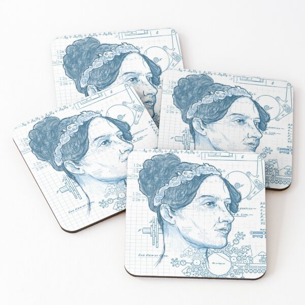 Item preview, Ada Lovelace Coffee Mug, Women in Science:  designed and sold by TiendaRoja.