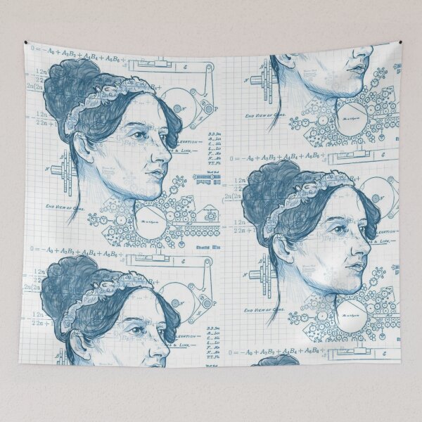 Item preview, Ada Lovelace Coffee Mug, Women in Science:  designed and sold by TiendaRoja.