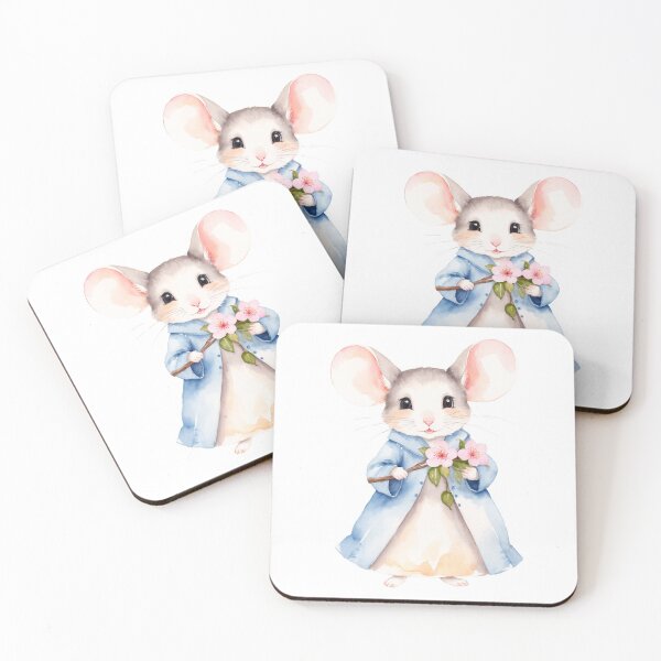 Item preview, Watercolor Mouse Fantasy designed and sold by Victoria Riabov.