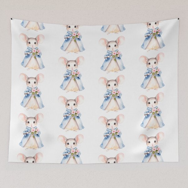 Item preview, Watercolor Mouse Fantasy designed and sold by Victoria Riabov.