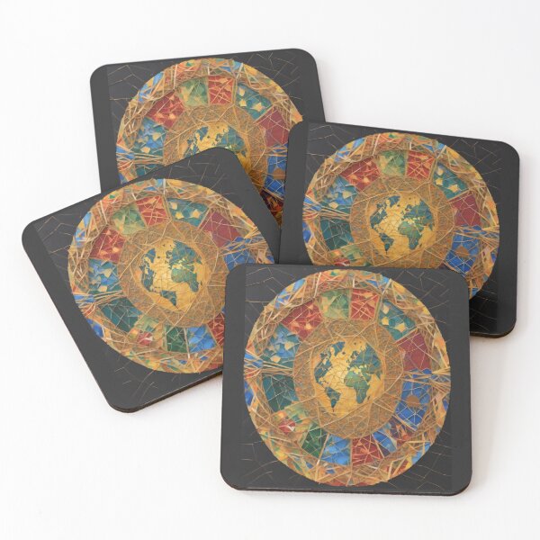 Item preview, "Fractured Resilience: A Kaleidoscope of Conflicts and Human Hope" designed and sold by Artisticanvas.