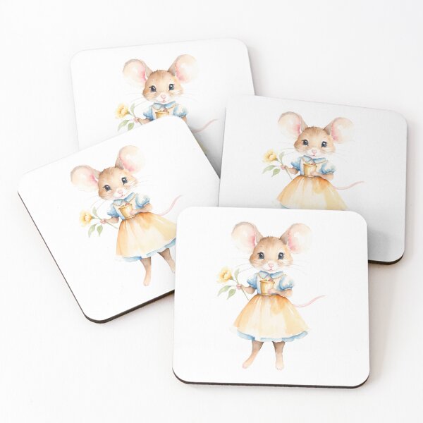 Item preview, Enchanting Watercolor Mouse designed and sold by Victoria Riabov.