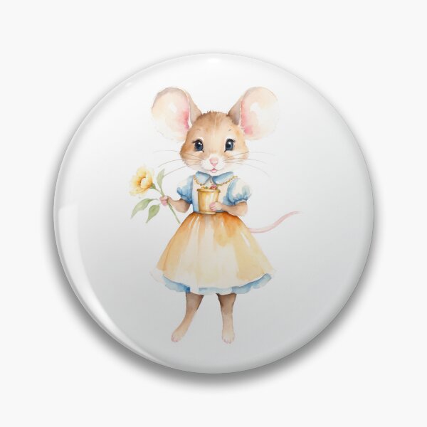 Item preview, Enchanting Watercolor Mouse designed and sold by Victoria Riabov.