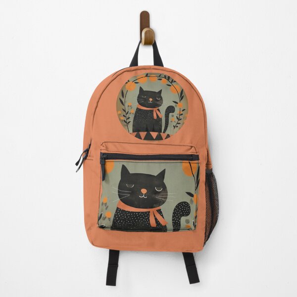 Item preview, Calm cat with scarf designed and sold by Yolanda Cañardo Galve.