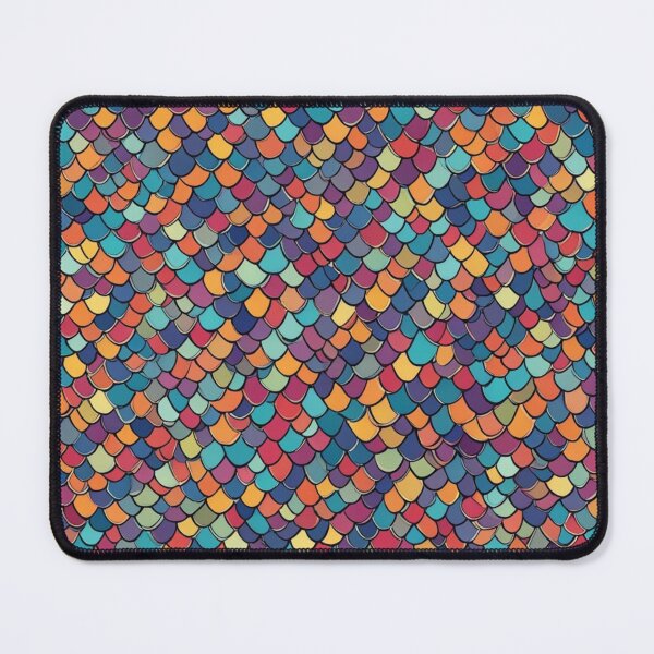 Item preview, Abstract Colorful Dragon Scales Pattern designed and sold by calibrit.