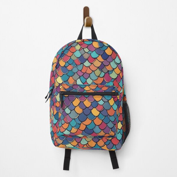 Item preview, Abstract Colorful Dragon Scales Pattern designed and sold by calibrit.