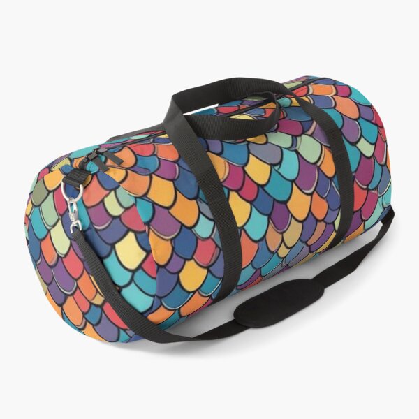 Item preview, Abstract Colorful Dragon Scales Pattern designed and sold by calibrit.