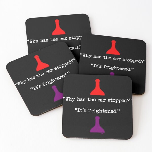 Item preview, Clue It's Frightened Quote designed and sold by SpectreSparkC.