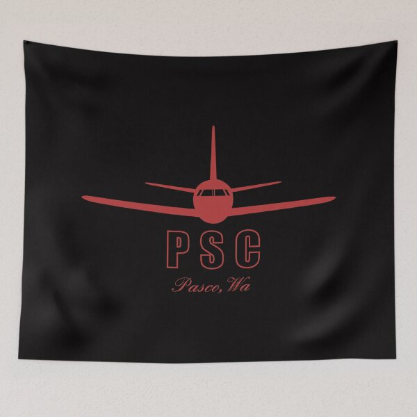 Item preview, PSC Pasco Wa Washington Airport Code designed and sold by Lartheviking.