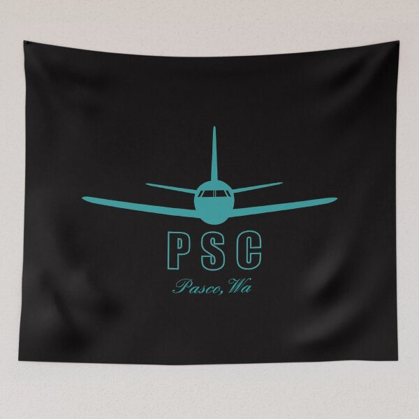 Item preview, PSC Pasco Wa Washington Airport Code designed and sold by Lartheviking.