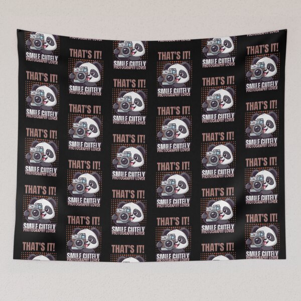 Item preview, That's it! smile cutely! panda photographer designed and sold by antcpjr682.