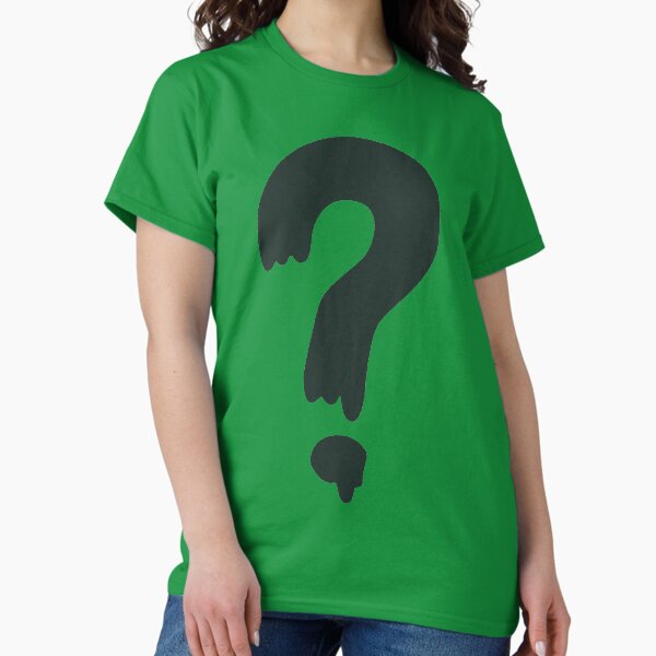 Item preview, Gravity Falls Soos Green Question Mark Shirt designed and sold by nopemom.