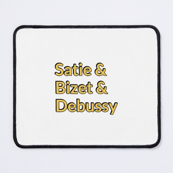 Item preview, French composers - Satie, Bizet, Debussy designed and sold by Inspirationmotivation.