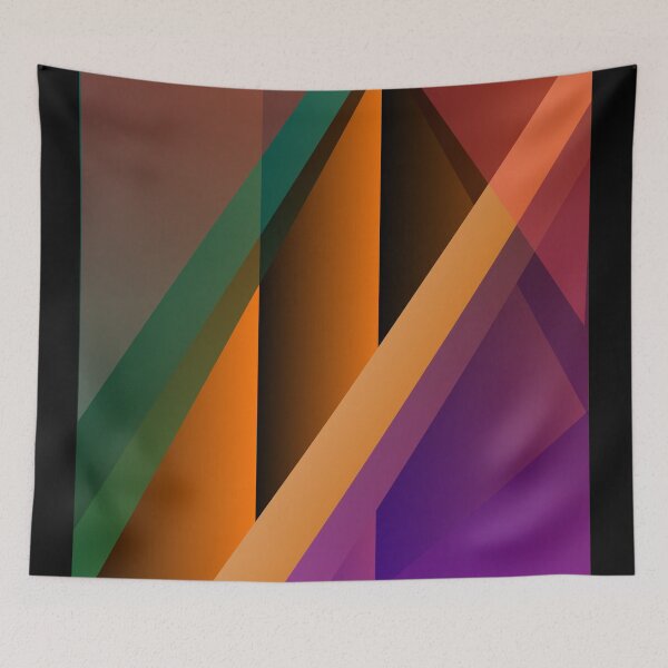 Item preview, Contemporary Dimensional Color Maze designed and sold by RGSMOOTHFINGER.