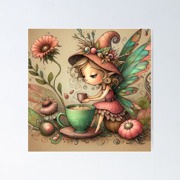 Item preview, Not quite awake until I have my magic brew designed and sold by Faerieglen.