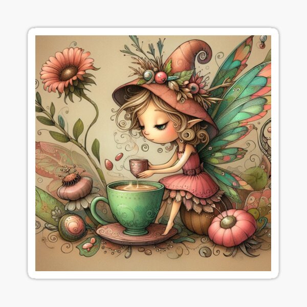 Item preview, Not quite awake until I have my magic brew designed and sold by Faerieglen.