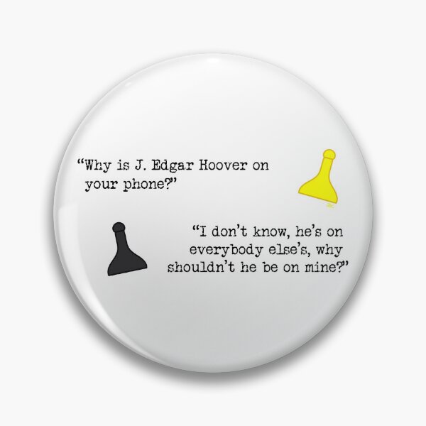Item preview, Clue Hoover Quote designed and sold by SpectreSparkC.